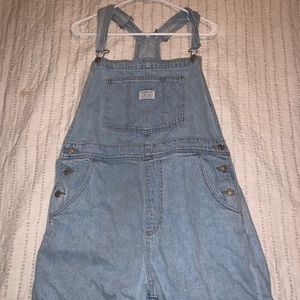 LEVIS Short Overalls Sz L